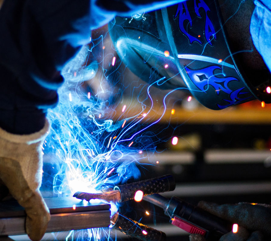 Welder at Work